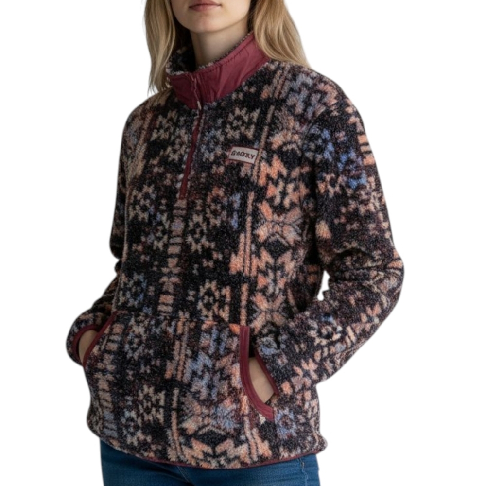 Hooey Purple Fleece Pullover Jacket XXl